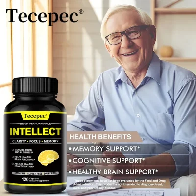 Nootropics - Support healthy brain function, help fight mental dullness and brain fog, and slow brain aging - Image 3
