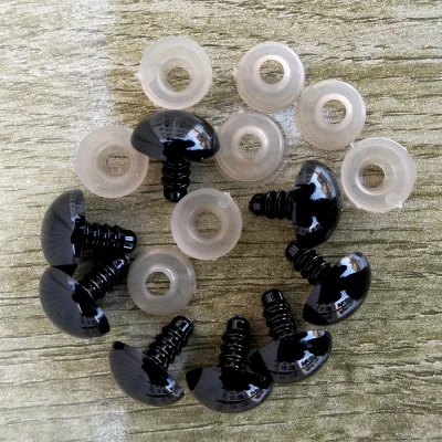 100pcs Black Plastic Safety Eyes For Toys Amigurumi Diy Kit Crafts TeddyBear Soft Toy Eye 6mm 8mm 12mm Toy Eyes Doll Accessories - Image 8
