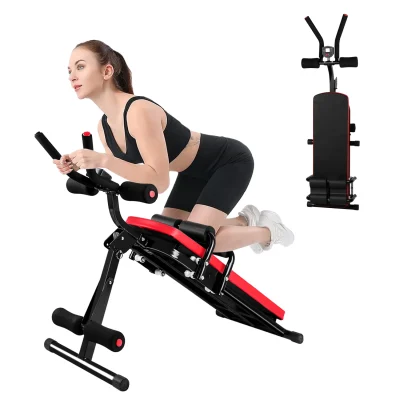 Ab Workout Equipment Machine for Stomach Workout Foldable Abdominal Trainer Home Gym Adjustable Ab Exercise - Image 5