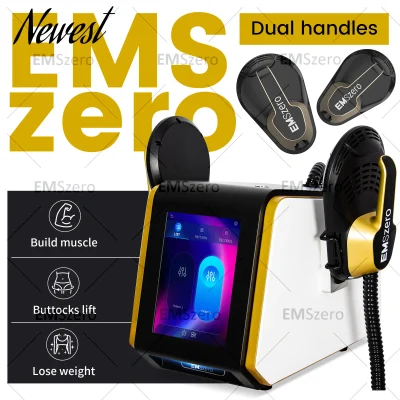 Professional EMS HIEMT Technology Emszero Machine RF with 2 Handle Neo for Muscle Stimulator Body Sculpt