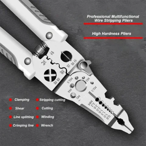 1/2/3pcs Professional Electricians Hand Tools Cable Stripping Pliers Multifunction Screwdriver Wireman Maintenance Tool - Image 2