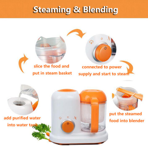 Smart Infant Milk Multi-function Baby Food Processor, Warm Baby Food Cooking Blenders - Image 4