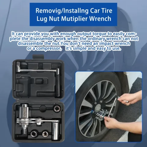 1Set 1/2" Torsional Torque Multiplier Wrench Lug Nut Remover - Image 6