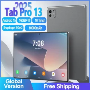 2025 New Global Version Original Pro 13 Tablet 16G+1TB 10.1inch HD 4K Android 15 10000mAh 5G Dual SIM Phone Call WiFi GPS Tablet