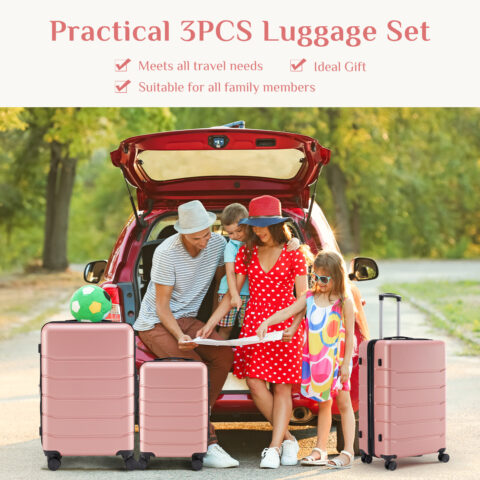 Hard Shell Luggage Equipped with 360° swivel universal wheels - Image 9