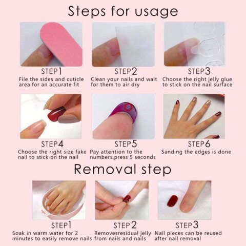 24 Pieces Of L-3 Matte Nails - Image 8
