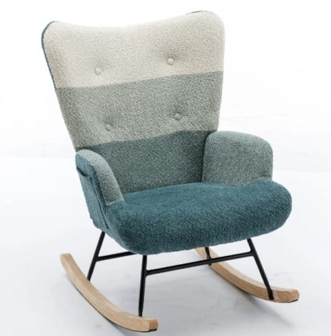 Modern Patchwork Upholstery Chairs - Image 5