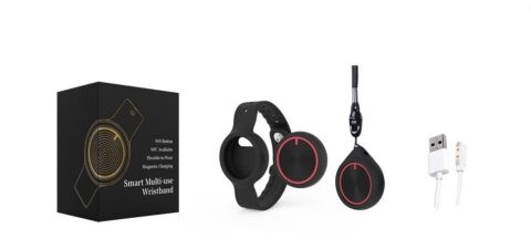 Emergency Call NFC Acceleration Sensor Bluetooth Positioning Bracelet - Image 2
