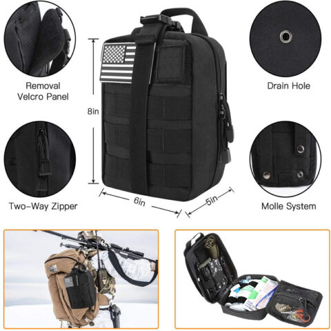 Wilderness Survival First Aid Outdoor Survival Emergency Kit - Image 6