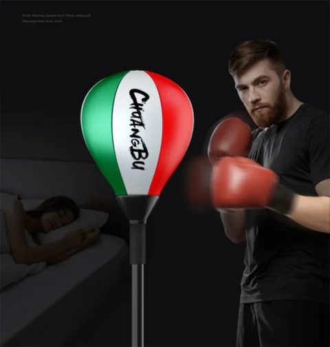 7254 Boxing reaction ball home tumbler punching bag for children and adults can be trained - Image 2