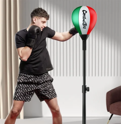 7254 Boxing reaction ball home tumbler punching bag for children and adults can be trained - Image 5