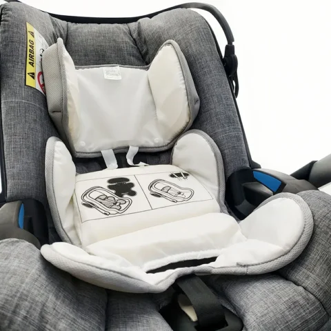 Baby Car Seat Cushion Baby Sleeping Basket Mat For 4 In 1 Pushchair Compatible Similar Baby Buggy Safety Car Seat PAD - Image 5