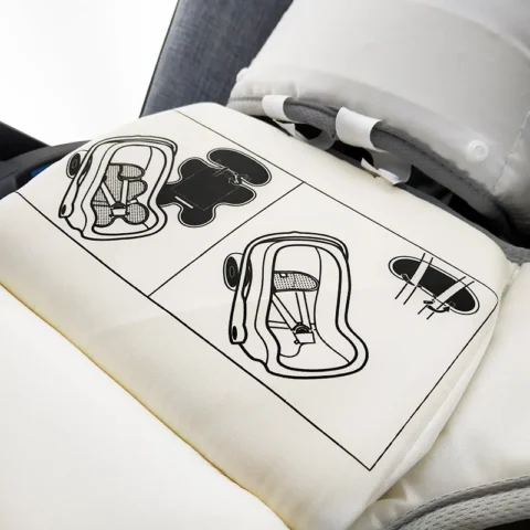 Baby Car Seat Cushion Baby Sleeping Basket Mat For 4 In 1 Pushchair Compatible Similar Baby Buggy Safety Car Seat PAD - Image 6