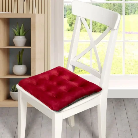 Chair Cushions Outdoor Lounge Chair Cushions Color Matching Crystal Velvet Cushion Chair Cushion Student