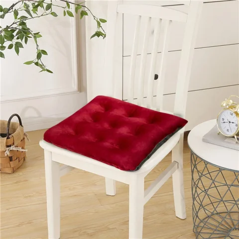 Chair Cushions Outdoor Lounge Chair Cushions Color Matching Crystal Velvet Cushion Chair Cushion Student - Image 6