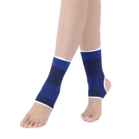 Elastic Ankle Support Brace Compression Wrap Sleeve Bandage Sports Relief Pain Gym Fitness Foot Protective Gear Nylon Ankle - Image 6