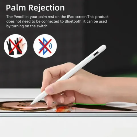 For Apple Pencil 2 Wireless Charging Palm Rejection Stylus Pen for iPad Air 4 5 Pro 11 12.9 Mini 6 Accessories for iPad Pencil - Image 2
