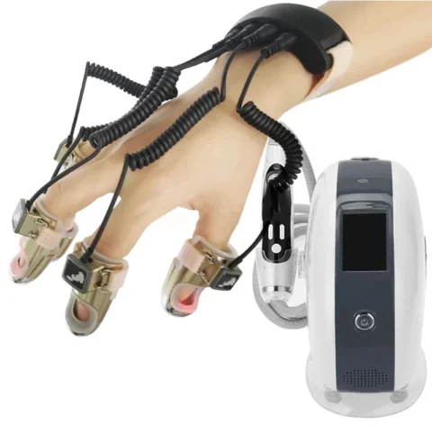 Portable Golden finger body massager for facial stretching, RF EMS micro-current therapy, meridian dredging 2024 - Image 5