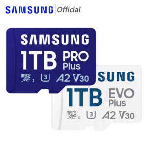 SAMSUNG EVO Plus SD Card 1tb 128gb 64gb 512gb 256gb Micro SD Pro Flash Memory Card SD Memory U3 4K V30 A2 Microsd TF Cards Phone