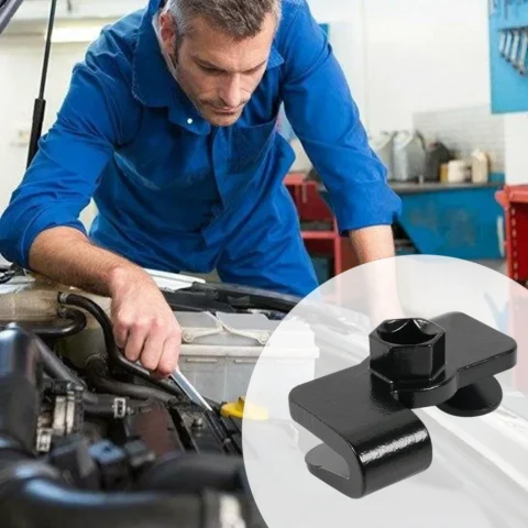 Universal Wrench Extender Adaptor for 1/2 Inch & 21mm Hex Drivers Carbon Steel Wrench Extension Mechanic Torque Multiplier Tool - Image 2