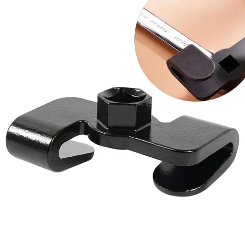 Universal Wrench Extender Adaptor for 1/2 Inch & 21mm Hex Drivers Carbon Steel Wrench Extension Mechanic Torque Multiplier Tool - Image 5