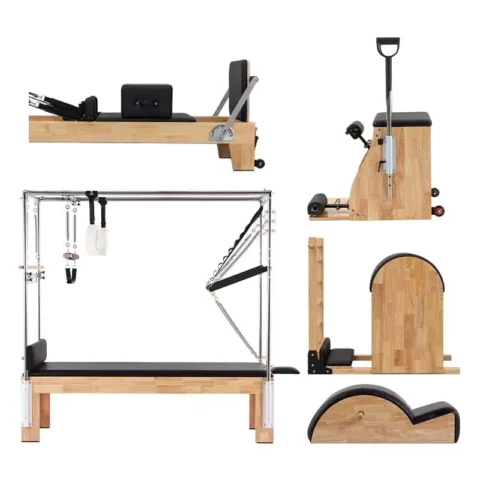 Yoga Pilates 3-in-1 Equipment Exercise Stretch Fitness Reformer Equipment Pilates Reformer Core Bed Only Supports Wholesale - Image 6