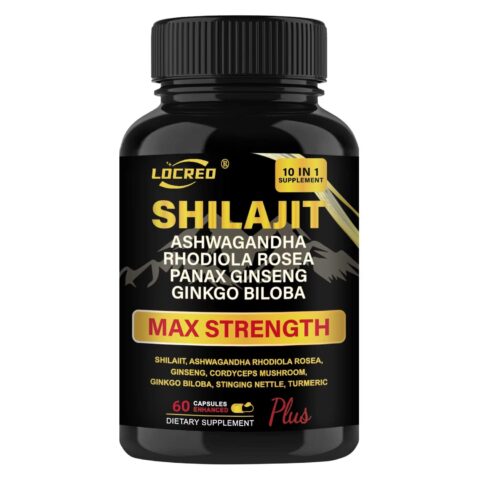 Shilajit Capsules Ashwagandha Extra Strength Dietary Supplement 60 Capsules - Image 6