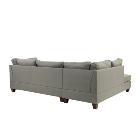 3-PC SECTIONAL In Gray - Image 4