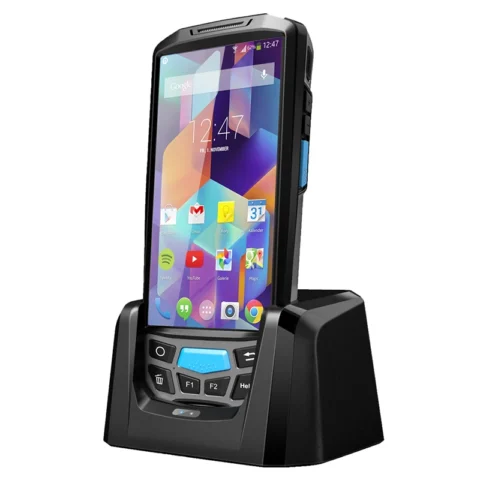 Android 13 4G Rugged Wireless Handheld PDA 1D 2D Qr Barcode Scanner LF 125K 134.2K Inventory Mobile Data Terminal Fingerprint 5