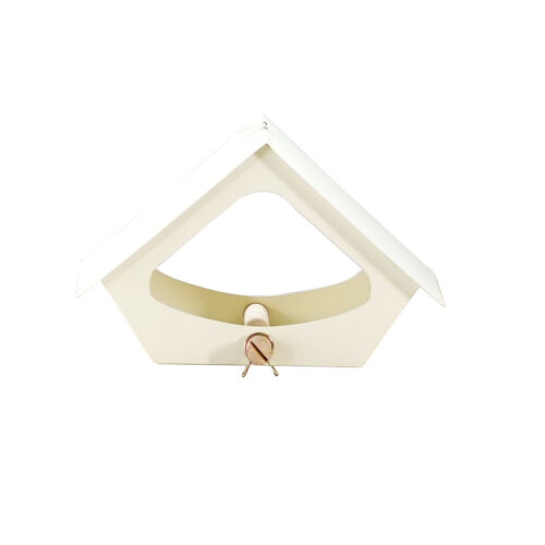 European-style Simple Iron Bird Food Anti-rain Outdoor Courtyard Decoration Bird Nest - Image 4