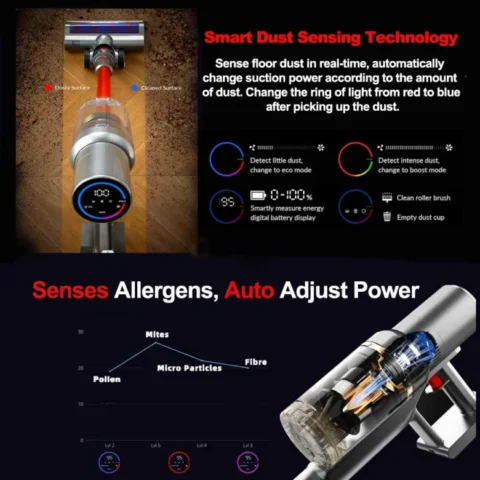 Cordless Handheld Vacuum Cleaner,27000PA - Image 3
