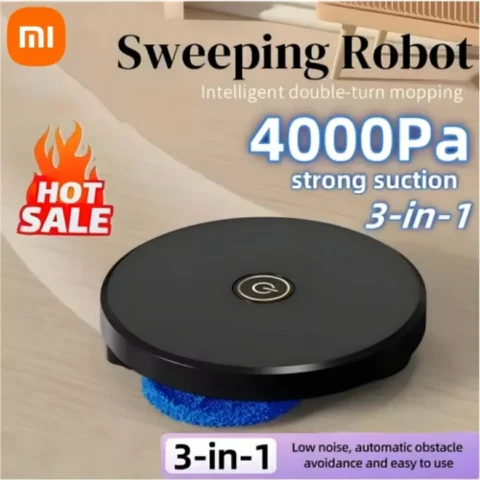 Xiaomi  3-in-1 Smart Sweeping Robot Double-turn Silent Vacuum